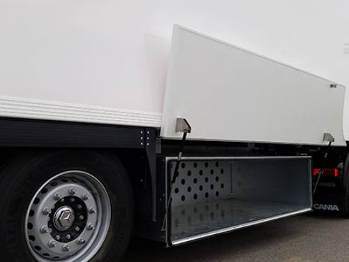 Portapallets carenatura aperto